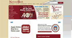 Desktop Screenshot of national-bank.com