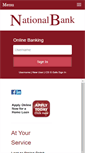 Mobile Screenshot of national-bank.com