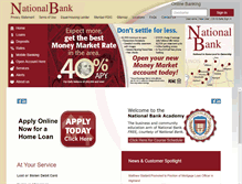 Tablet Screenshot of national-bank.com